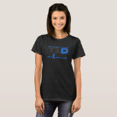 Typ 1 Diabetes T1d Krieger T-Shirt (Vorne ganz)