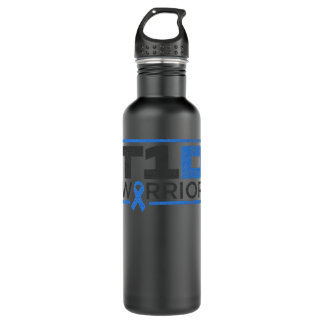 Typ 1 Diabetes T1D Warrior Edelstahlflasche