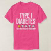 Typ 1 Diabetes T-Shirt (Design vorne)