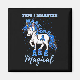 Typ 1 Diabetes-Warrioren sind magische T1d-Bewusst Magnet