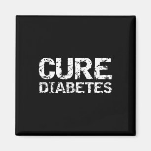 Typ 1 Diabetes-Zitat zur Sensibilisierung für Diab Magnet