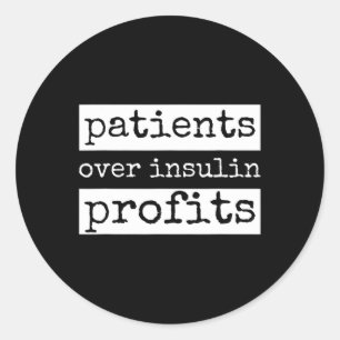 Typ 1 Diabetesgeschenke für Diabetiker Frauen Runder Aufkleber
