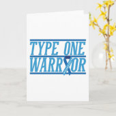 Typ 1 Diabeteskrieger Karte (Gelbe Blume)
