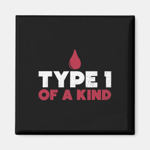 Typ 1 einer Art Diabetes Bewusstsein Diabetiker Le Magnet