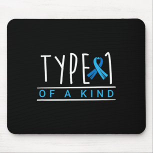Typ 1 einer Art Diabetes Bewusstsein Diabetiker Le Mousepad