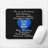 Typ-1-Mutter-Bewusstsein  Mousepad (Mit Mouse)
