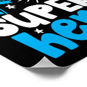 Typ 1 Superheld Typ 1 Diabetes-Bewusstsein Poster (Ecke)