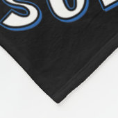 Typ-1-Warrior-Diabetiker Fleecedecke (Ecke)