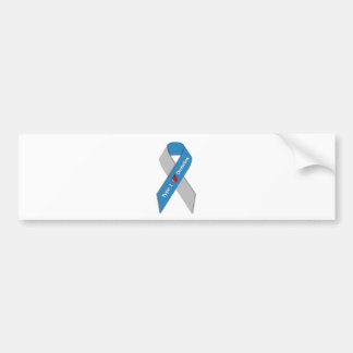 Typ- 1diabetes-Bewusstseins-Band Autoaufkleber