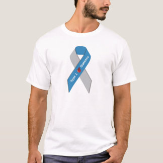 Typ- 1diabetes-Bewusstseins-Band T-Shirt