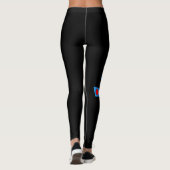 Typ- 1diabetes-blaues Band-Bewusstsein HOFFNUNG Leggings (Rückseite)