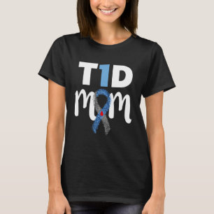 Typ- 1diabetes-Mama-Shirt - T1D T - T-Shirt