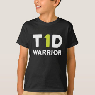 Typ 1diabeteskrieger - t1d zuckerkrankes Shirt