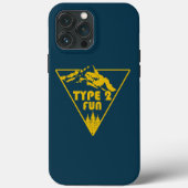 Typ 2 Fun Mountains Case-Mate iPhone Hülle (Rückseite)