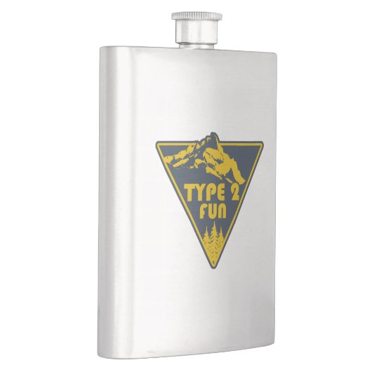 Typ 2 Fun Mountains Flachmann (Rechts)