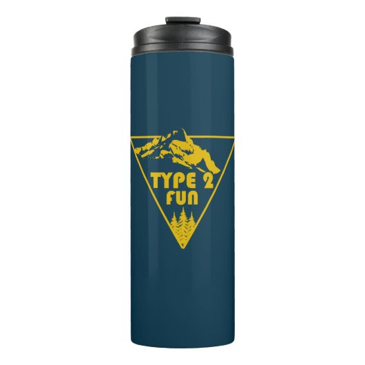 Typ 2 Fun Mountains Thermosbecher (Vorderseite)