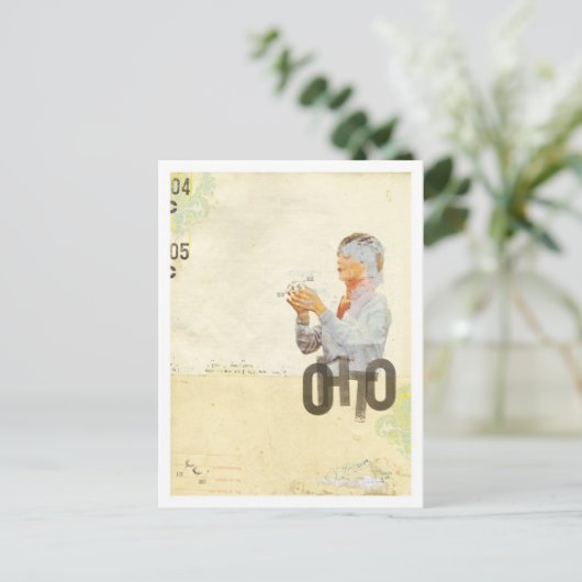 Typ 3 postkarte (Stehend Vorderseite)