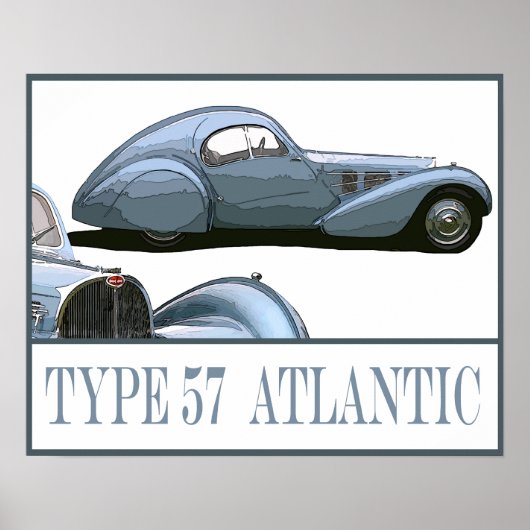 Typ 57 Atlantik Poster (Vorne)