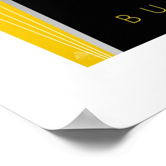 Typ 57 SC Atlantic Art Deco Car Poster (Ecke)