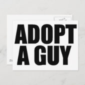 Typ adoptiert postkarte (Vorne/Hinten)