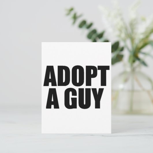 Typ adoptiert postkarte (Stehend Vorderseite)