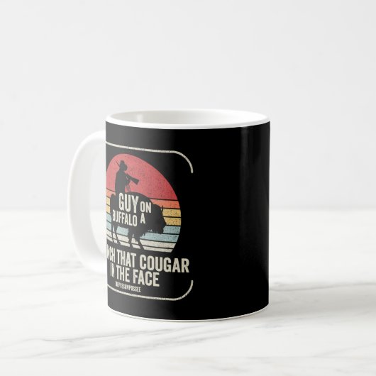 Typ am Buffalo Possum Kaffeetasse (Vorderseite Links)