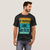Typ Bro Pronouns Men T-Shirt (Vorne ganz)