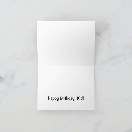 Typ Cat Dankeschön Karte (Innenseite)