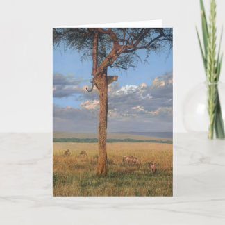 Typ Combes Tier-Kunst-Gruß-Karten Karte