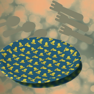 Typ Cowboy Birthday Party Pappteller