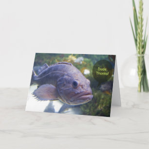 Typ, Dank-Karte Dankeskarte