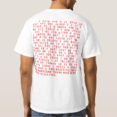 Typ De Cointet T-Shirt (Rückseite)