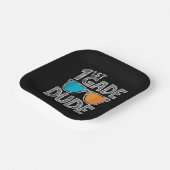 Typ der 1. Klasse zurück an den ersten Schulabschl Pappteller (Gewinkelt)