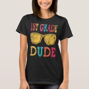 Typ der 1. Klasse zurück zum ersten Schultag T-Shirt
