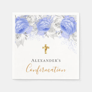 Typ der Blumenblume Serviette