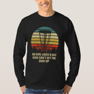 Typ der den Disc nicht hochbekommt Paare Disc Golf T-Shirt
