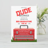 Typ der Fun Toolbox Polterabend Einladung (Stehend Vorderseite)