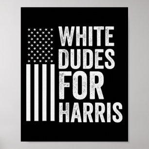 Typ der Harris-Unterstützung Präsident Kamala Usa Poster