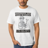 Typ der Instandhaltung - Instandhaltung - T-Shirt (Vorderseite)