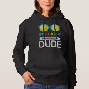 Typ der zweiten Klasse Vintag zurück zur zweiten S Hoodie