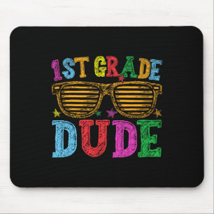 Typ des 1. Schuljahres Zurück zur Schule Erster Sc Mousepad