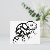 Typ des Frosches Postkarte (Stehend Vorderseite)