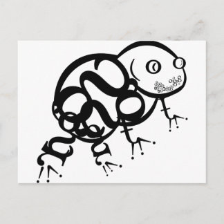 Typ des Frosches Postkarte