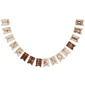 TYP DES KNOTES: KUNSTDATUM Rustikale Hochzeit Wimpelkette (Alle)