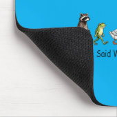 Typ Er sagte wir gehen angeln Jesus Jünger Mousepad (Ecke)