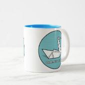 Typ! Es ist ein Schwan! Tasse (VorderseiteRechts)