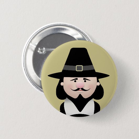 Typ Fawkes Button (Vorne & Hinten)