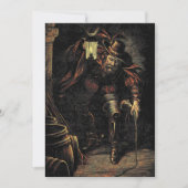 Typ Fawkes: Rebellion Gunpulver Plot & Verrat Einladung (Vorderseite)