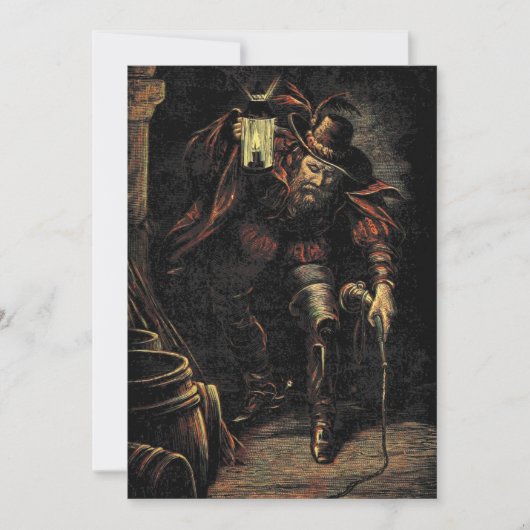 Typ Fawkes: Rebellion Gunpulver Plot & Verrat Einladung (Vorderseite)