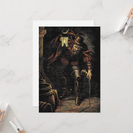 Typ Fawkes: Rebellion Gunpulver Plot & Verrat Einladung (Vorderseite/Rückseite Beispiel)